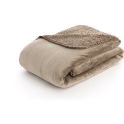 MANTA EXTRASUAVE REVERSIBLE SEDALINA - SHERPA TAUPE