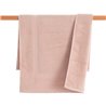 PACK 2 TOALLAS 100% ALGODÓN PEINADO 650 GR. LIGHT PINK 50X100