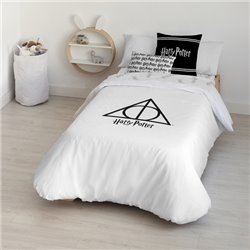 FUNDA NÓRDICA CON BOTONES 100% ALGODÓN MODELO NORDIC HALLOWS PARA CAMA DE 180 (260X240 CM)