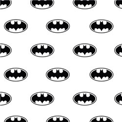 FUNDA NÓRDICA CON BOTONES 100% ALGODÓN MODELO BATMAN BASIC PARA CAMA DE 180 (260X240 CM)