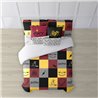 FUNDA NÓRDICA CON BOTONES 100% ALGODÓN MODELO HOGWARTS CUADROS PARA CAMA DE 180 (260X240 CM)