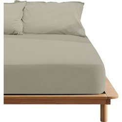 BAJERA TAUPE 100% ALGODÓN PARA CAMA DE 135/140