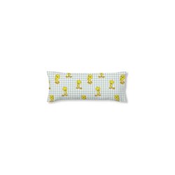 FUNDA DE ALMOHADA 100% ALGODÓN MODELO TWEETY VICHY DE 105 CM.