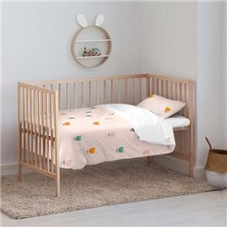 FUNDA NÓRDICA CON ALMOHADA 100% ALGODÓN MODELO YUMA SMALL PARA CUNA DE 70 (115X145 CM)