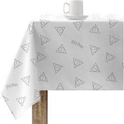 MANTEL RESINADO (TACTO PLASTIFICADO) ANTIMANCHAS MODELO DEATHLY HALLOWS 04