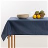 MANTEL HIDROFUGO ANTIMANCHAS LINO 100% NIGHT BLUE