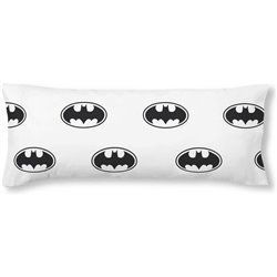 FUNDA DE ALMOHADA 100% ALGODÓN MODELO BATMAN BASIC DE 105 CM.