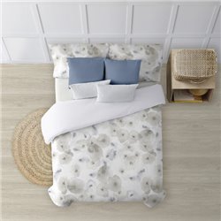 FUNDA NÓRDICA 100% ALGODÓN MODELO NAPIER PARA CAMA DE 90 ( 155X220 CM)