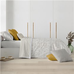 FUNDA NÓRDICA 100% ALGODÓN MODELO TAURANGA PARA CAMA DE 90 ( 155X220 CM)