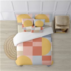 FUNDA NÓRDICA 100% ALGODÓN MODELO WEIMAR PARA CAMA DE 80 (140X200 CM.)