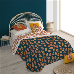 FUNDA NÓRDICA 100% ALGODÓN MODELO MUMBAI PARA CAMA DE 90 ( 155X220 CM)