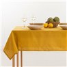 MANTEL HIDROFUGO ANTIMANCHAS LINO 100% MUSTARD