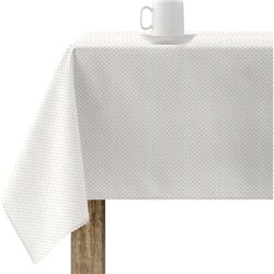 MANTEL RESINADO ANTIMANCHAS MODELO DOTS GOLD