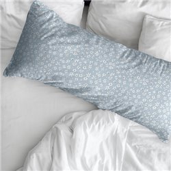 FUNDA DE ALMOHADA 100% ALGODÓN MODELO PROVENZA AZUL DE 105 CM