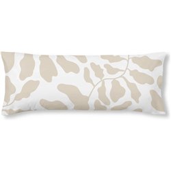 FUNDA DE ALMOHADA 100% ALGODÓN MODELO CHAME BEIG DE 90 CM