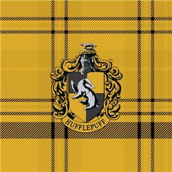 FUNDA NÓRDICA CON BOTONES 100% ALGODÓN MODELO CLASSIC HUFFLEPUFF PARA CAMA DE 150/160 (240X220 CM)