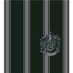 FUNDA NÓRDICA CON BOTONES 100% ALGODÓN MODELO SLYTHERIN RAYAS PARA CAMA DE 150/160 (240X220 CM)