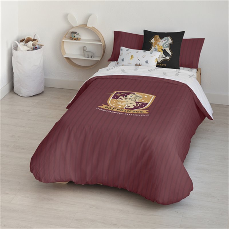 FUNDA NÓRDICA CON BOTONES 100% ALGODÓN MODELO GRYFFINDOR SWEET PARA CAMA DE 105 (180X220 CM)