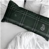 FUNDA DE ALMOHADA 100% ALGODÓN MODELO SLYTHERIN CUADRO DE 65X65 CM.