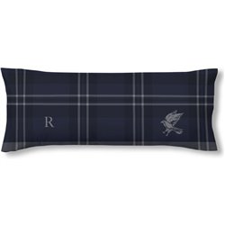 FUNDA DE ALMOHADA 100% ALGODÓN MODELO RAVENCLAW CUADRO DE 80X80 CM.