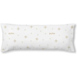 FUNDA DE ALMOHADA 100% ALGODÓN MODELO HPOTTER STARS GOLD DE 105 CM.