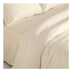 FUNDA NÓRDICA SATÉN 300 HILOS NATURAL PARA CAMA DE 120 (200X200 CM.)