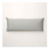 FUNDA DE ALMOHADA SATÉN 300 HILOS LISO ULTIMATE GREY DE 90CM.