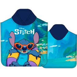 PONCHO TOALLA STITCH DISNEY MICROFIBRA