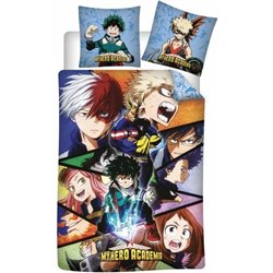 FUNDA NORDICA MY HERO ACADEMIA CAMA 90CM MICROFIBRA