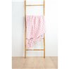 PLAID VERANO DROP - SALMON - 130X170 CM - Teknashop Ltd