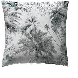 FUNDA DE ALMOHADA FR PALM TREE GREY 65X65