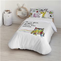 FUNDA NÓRDICA 100% ALGODÓN MODELO LÍOS FRANCÉS PARA CAMA DE 260X240 CM. 