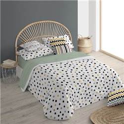 FUNDA NÓRDICA 100% ALGODÓN MODELO CUZCO PARA CAMA DE 240X220 CM. 