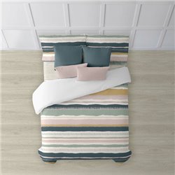 FUNDA NÓRDICA 100% ALGODÓN MODELO MARKEN PARA CAMA DE 140X200 CM. 