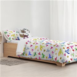 FUNDA NÓRDICA 100% ALGODÓN MODELO OCELLS PARA CAMA DE 200X200 CM. 