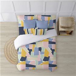 FUNDA NÓRDICA 100% ALGODÓN MODELO JENA PARA CAMA DE 260X240 CM. 