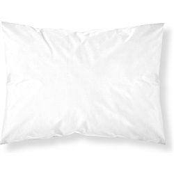 FUNDA DE ALMOHADA 100% ALGODÓN LISO WHITE DE 50X80CM. 