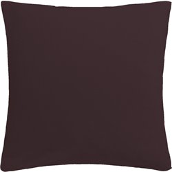 CUADRANTE - FUNDA DE ALMOHADA 65X65 ROJO VINO