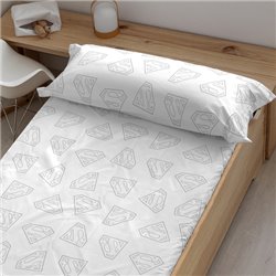 BAJERA SUPERMAN 100% ALGODÓN PARA CAMA DE 105 - Teknashop Ltd