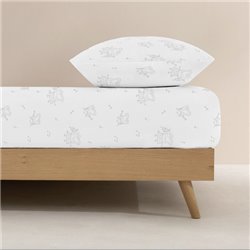 BAJERA PEPPA PIG GRIS 100% ALGODÓN PARA CAMA DE 90 - Teknashop Ltd