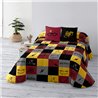 BOUTI 100 GR REVERSIBLE MODELO HOGWARTS CUADROS PARA CAMA DE 180 (280X270CM.) - Teknashop Ltd