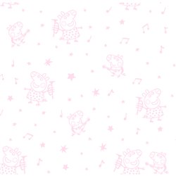 CORTINA OJALES HALF PANAMA PEPPA PIG 140X260 - Teknashop Ltd