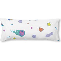 FUNDA DE ALMOHADA 100% ALGODÓN WABBA LABBA CAMA DE 90. 