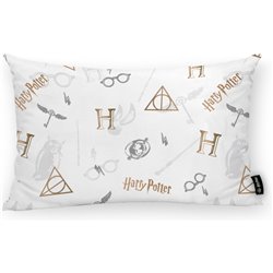 FUNDA DE COJÍN 100% ALGODÓN 30X50CM MODELO DEATHLY HALLOWS D - Teknashop Ltd