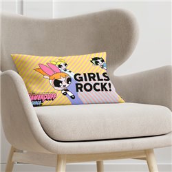 FUNDA DE COJÍN 100% ALGODÓN 30X50CM MODELO GIRLS ROCK C - Teknashop Ltd