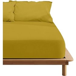 BAJERA MUSTARD 100% ALGODÓN PARA CAMA DE 135/140 - Teknashop Ltd