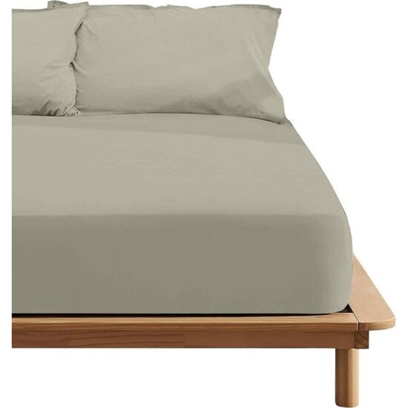 BAJERA TAUPE 100% ALGODÓN PARA CAMA DE 105 - Teknashop Ltd