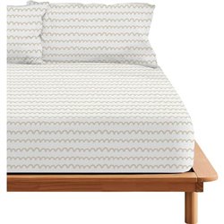 BAJERA VITORIA BEIG 100% ALGODÓN PARA CAMA DE 105 - Teknashop Ltd