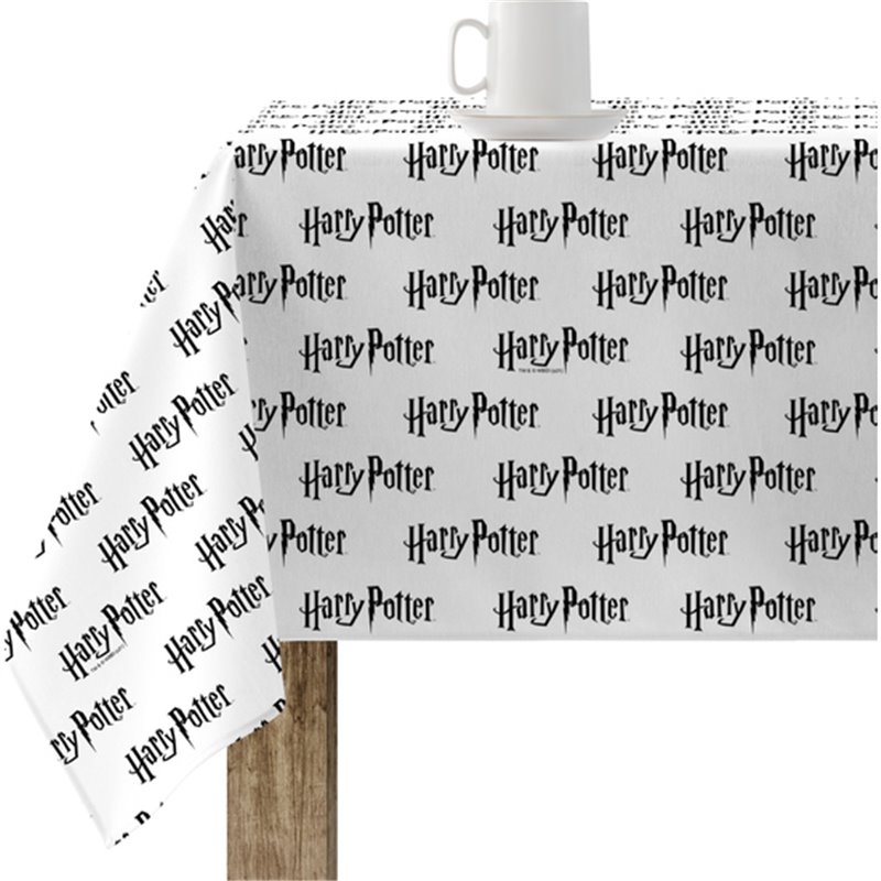 MANTEL RESINADO (TACTO PLASTIFICADO) ANTIMANCHAS MODELO HARRY POTTER BASIC 4 WHITE - Teknashop Ltd