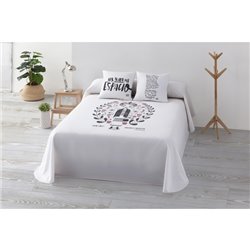 COLCHA BOUTI ENTRETIEMPO MODELO PINTO FRIDA DE MUNDOPIRUUU PARA CAMA DE 90 (190X270CM.) - Teknashop Ltd